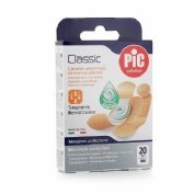 PIC CLASSIC CON BACTERICIDA - APOSITO ADHESIVO (SURTIDO  20 U)