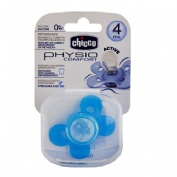 CHUPETE SILICONA - CHICCO PHYSIO COMFORT ANATOMICO (6-12M AZUL)