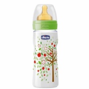 BIBERON PP T CAUCHO - CHICCO FLUJO RAPIDO (4M+ 330 ML UNISEX)