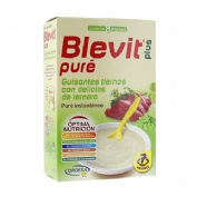 BLEVIT PLUS PURE GUISANTES C/ DELICIAS TERNERA (280 G)