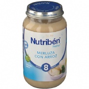 NUTRIBEN MERLUZA CON ARROZ (POTITO GRANDOTE 250 G)