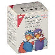 OPTICLUDE - PARCHES OCULARES (IMP MINI 6 CM X 5 CM 30 U)