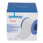 ESPARADRAPO - GALENO (TELA BLANCO 5 M X 5 CM)