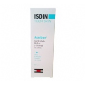 Isdin oily skin acniben control de brillos y granos  1 envase 40 ml - isdin teen skin
