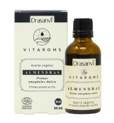 Aceite vegetal almendras dulces bio vitaroms drasanvi (1 envase 50 ml)