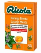 Ricola caramelos naranja menta 50g