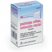 PAIDOLAX NIÑOS, SOLUCIÓN RECTAL, 4 aplicadores (enemas) de 4 ml