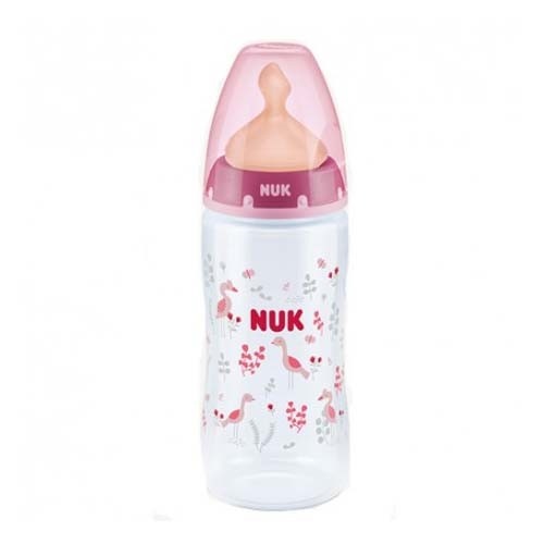 BIBERON PP LATEX - NUK FIRST CHOICE (300 CC LECHE T-1 M)