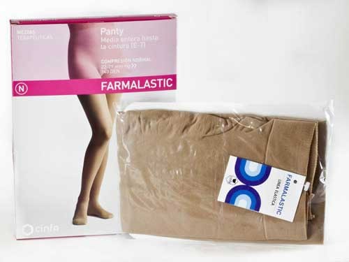 PANTY COMP NORMAL 140 DEN - FARMALASTIC (CAMEL T- EGDE)