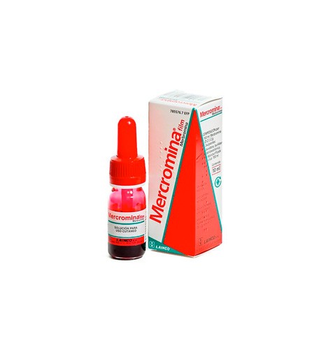 MERCROMINA FILM, 1 frasco de 10 ml