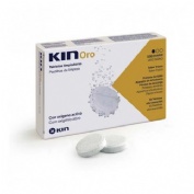 Kin oro tabletas limpiadoras - limpieza protesis dental (30 tabletas)