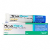 NOTUS MUCUS 600 MG COMPRIMIDOS EFERVENCENTES SABOR LIMON, 20  comprimidos