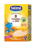 NESTLE PAPILLA 8 CEREALES CON MIEL (600 G)